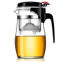 渊之源飘逸杯花茶杯茶壶套装玻璃功夫茶具茶道杯子泡茶杯冲茶器