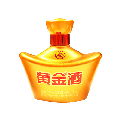 黄金酒52度小元宝100ml*1