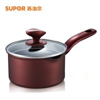 苏泊尔(SUPOR)奶锅PT16K1铝制不粘奶锅 不粘 16cm复底 电磁炉通用
