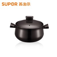 苏泊尔2.5升砂锅陶瓷煲汤煲沙锅炖锅家用 燃气明火专用TB25A1