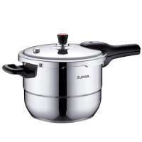 苏泊尔(SUPOR) 苏泊尔高压锅 304不锈钢压力锅 燃气灶电磁炉通用锅具 YS24E 24CM