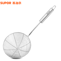 苏泊尔(SUPOR) 经致系列不锈钢中式铲刀大汤勺小汤勺火锅漏勺大网漏大漏勺锅铲铲勺套装家用烹饪工具 KT06C2大网漏