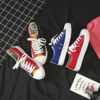 2019春季帆布鞋女学生韩版百搭平底1992板鞋