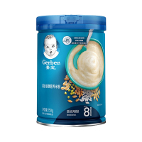 嘉宝(Gerber)婴儿辅食 混合谷物味 宝宝营养高铁米粉米糊3段250g(8个月至36个月适用)
