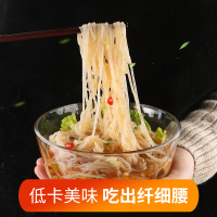 鑫莼魔芋代餐面素食魔芋丝Q面蒟蒻面魔芋结魔芋粉丝500g*5袋 0006