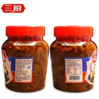 海南特产 三厨食品 新爽脆菜脯450g 泡菜萝卜干酱菜酱汁脆萝卜0146