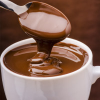 黑海盗巧克力酱烘焙原料680g抹面包果酱咖啡酱巧克力糖浆奶茶原料0167