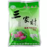 三家村藕粉400g*3包 杭州特产手工桂花莲子速溶西湖藕莼0161