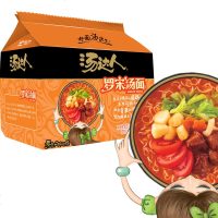 统汤达人罗宋汤面128g*5包番茄面方便面泡面速食面汤面拉面煮面0283