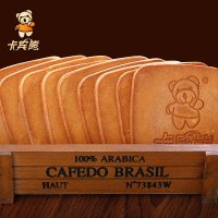 卡宾熊蜜松煎饼386g儿童早餐零食小吃网红休闲糕点代餐饼干学生0281