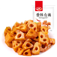 卫龙卤藕藕片藕丁香辣味180g 卤味特产休闲小吃独立小包装零食品0403