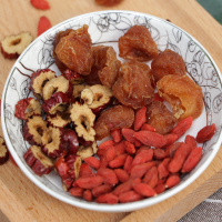 新边界岁月如花组合300g红枣桂圆枸杞可泡茶特产小袋装泡水饮品0442