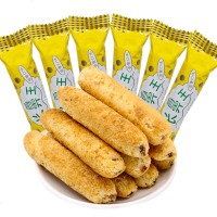 长鼻王蛋黄夹心卷能量棒420g糙米卷米卷膨化食品休闲小零食批0513
