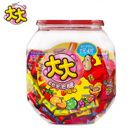 箭牌大大泡泡糖什锦味675g桶装 约150片儿童口香糖果怀旧休闲零食0400