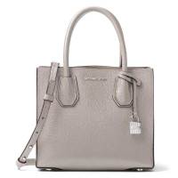 MICHAEL KORS 迈克·科尔斯 杨幂同款 Mercer女士敞口荔枝纹牛皮单肩斜挎手提包小号 30F6GM9M2L