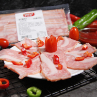 式培根肉片 家用培根早餐披萨意面手抓饼材料200g披萨原料0349