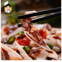 叔肉肥味鲜麻辣花蟹钳 即食醉蟹钳 醉蟹脚 香辣蟹600g腌蟹0367