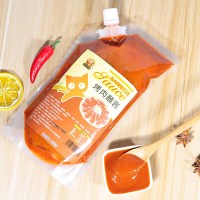 肉蘸酱 烧烤调料 烤肉蘸料酱 生菜五花肉酱 烤肉酱500g0409