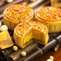 式月饼粉1kg 低筋小麦粉 广式月饼预拌粉 中秋月饼烘焙原0340