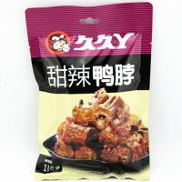 鸭脖110g真空小包装甜辣口香酱香休闲鸭肉类零食满7件发货0473