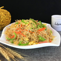 莞米粉 沙县炒细米粉广东炒米粉干米线汤袋装米粉 起免运费9斤