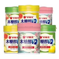口香糖木糖醇101g大瓶盒装随身无糖口香接吻糖口气清新糖 [1瓶]超檬味+苹果味+蜜桃味
