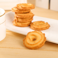 好吃点甄好曲奇饼干208g*2盒整箱多口味混合装散装零食小吃 黄油味208g*2盒