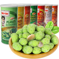 舍小食 大哥花生豆 芥末味烧烤味椰浆味花生特产小吃 芥末味