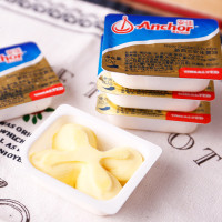 安佳淡味黄油粒10g30粒装 牛排进口食用动物性小黄油粒烘焙原料0164