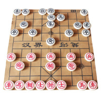 中国象棋 玉化石 象棋套装象棋棋盘家用 学生大号 中年老年 6CM