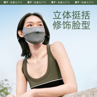 蕉下立体护眼角防晒口罩女全脸冰丝面罩脸罩防紫外线户外3d透气