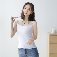 (2件装)A&K吊带背心女士春夏秋冬百搭修身内搭打底衫短女吊带背心