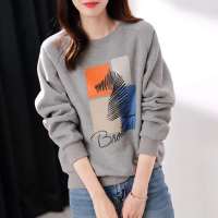 春秋新款卫衣女宽松韩版百搭潮显瘦套头上衣