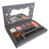 茹妆（ROJANK） 玩转美色魔彩盒腮红2g+眉粉1.6g+眼影3g+眼线笔0.7g裸妆 易上色