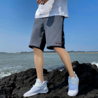 白渠 短裤男2021夏季薄款潮流宽松冰丝运动裤沙滩休闲裤外穿五分裤子JC.S211