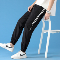 白渠男士2021新款潮牌束脚休闲运动长裤韩版时尚潮流夏季工装裤NH.K201