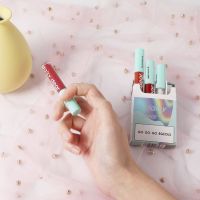 烟管口红唇釉套装女学生款平价哑光法国小众不掉色防水四季通用