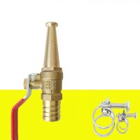 消防软卷盘水头 自救软管水头 消防水带接头 高压水铜头