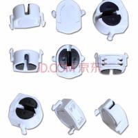 新款T5支架灯头t4荧光灯灯脚 日光灯灯座 格栅栏灯盘插脚 LED灯管插座