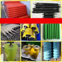 定做聚氨酯胶辊包胶滚筒橡胶辊PU辊胶轮耐高温硅胶辊UV辊