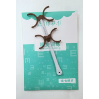 可调瞳距插片翻转拍双面镜反转拍蝴蝶镜眼肌视功能调节能力训练