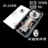 地弹簧玻璃配件有无框玻璃配件铝合金弹簧铰链玻璃地弹簧