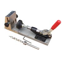 木工机械斜孔开孔器 螺钉堵头模具定位打孔器夹具 木工开孔钻孔器