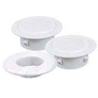 空调装饰盖墙孔洞装饰盖堵穿墙洞堵头通风口装饰盖密封圈护口套