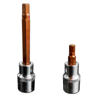 内六角套筒1/2电动扳手内六角套筒头套装 超硬风炮内六角批头套筒