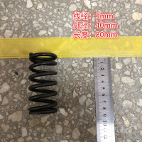 大弹簧压簧振动筛地颤舞台弹簧弓爬梯平板车长弹簧非标定做