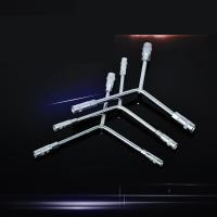 鲁峰三叉加长六角套筒扳手Y型内六角轮胎扳手汽车摩托车机修工具