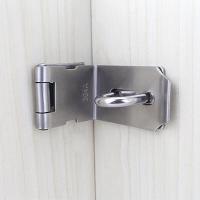 不锈钢扣插销栓带锁防盗安全直角锁扣房间折弯锁