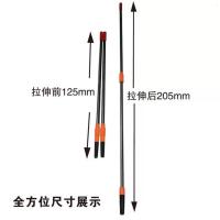 加长滚筒刷不锈钢伸缩杆油漆刷子乳胶漆涂料刷墙工具9寸加厚