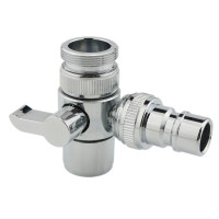 台盆水龙头 一分二全自动洗衣机进水管转接头 通用多功能分水器配件H